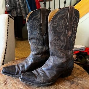 Women’s Brown Western Cowboy Boots